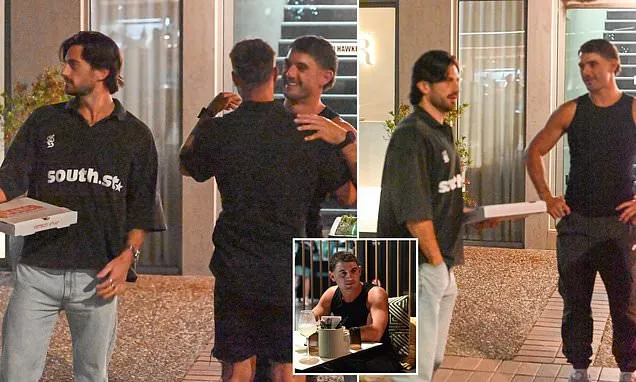 MAFS 'sceptic' Eliot Donovan spotted at pizza dinner with Chris Nield