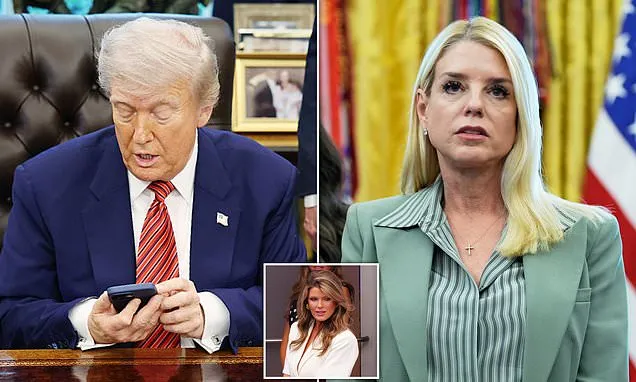 Trump savages Pam Bondi as he leaks text message listing her failings