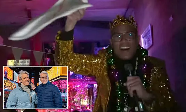 Ousted CNN star hosts cheap rip-off of network's boozy NYE show