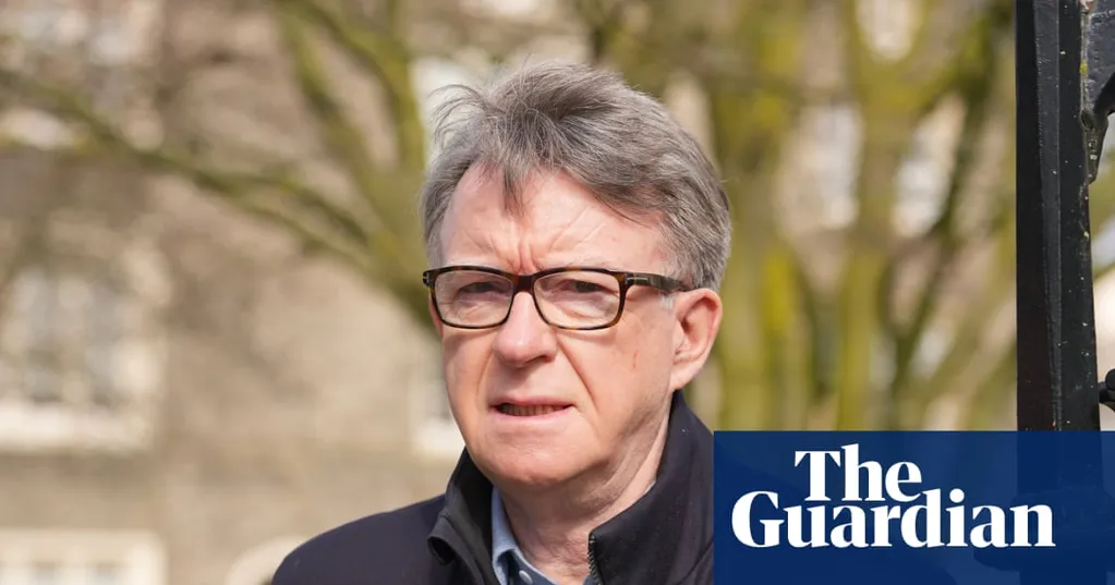 No 10 to release hundreds of files relating to Mandelson being made ambassador