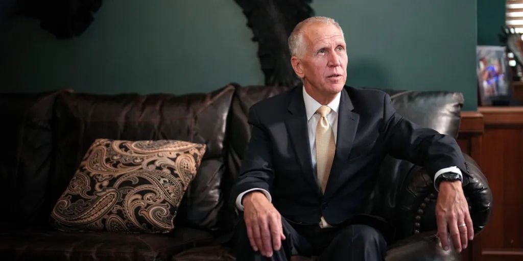 Tillis vows to keep blocking Fed nominee and says Trump should apologize for pope attacks