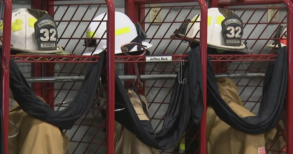 Driver who fatally struck 2 Pennsylvania fire chiefs was swerving before the crash occurred, DA says