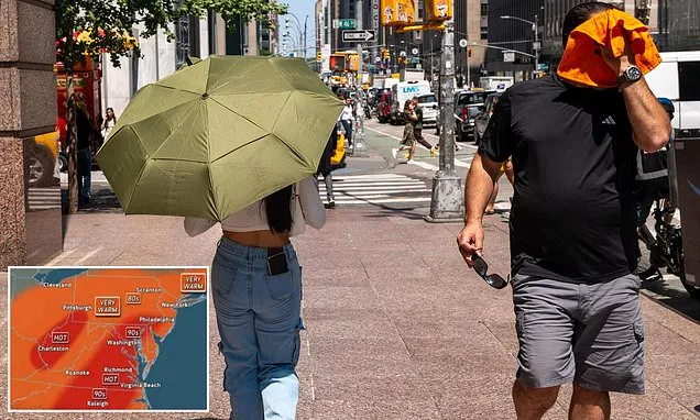 Millions brace for record-shattering heatwave scorching US East Coast