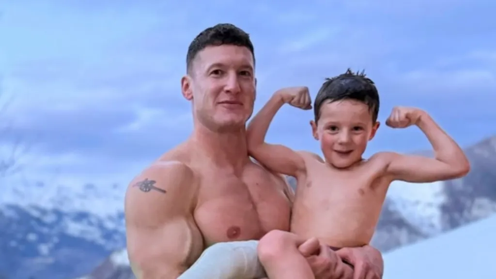 Gladiator star Legend reveals hospital dash with son during ski trip