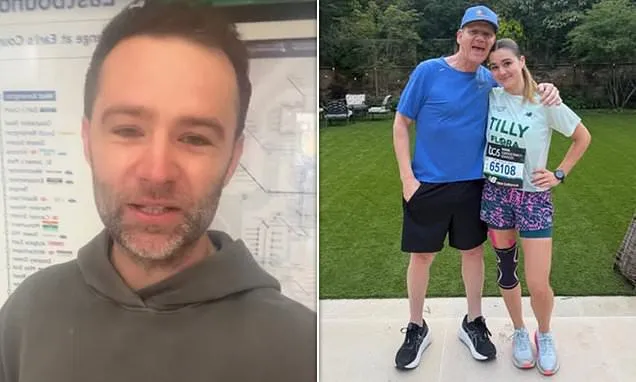 Harry Judd is left panicking after forgetting his bib for marathon