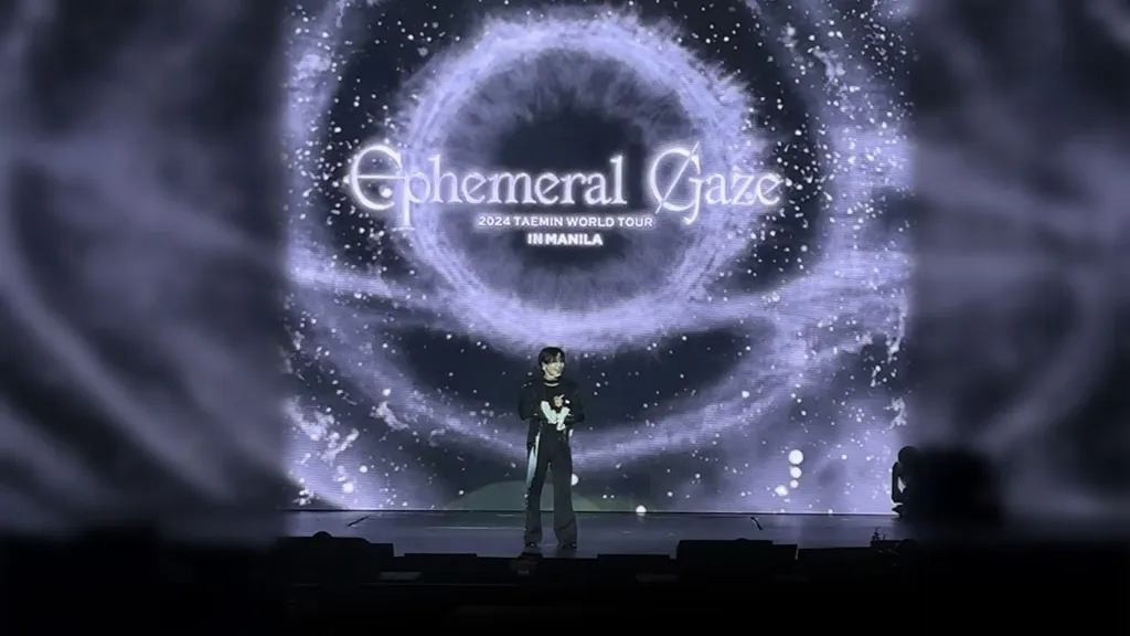 Taemin dazzles Filipino fans at 'EPHEMERAL GAZE' concert in Manila