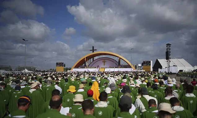 Pope Leo XIV urges over 1 million Catholic young people to spread...