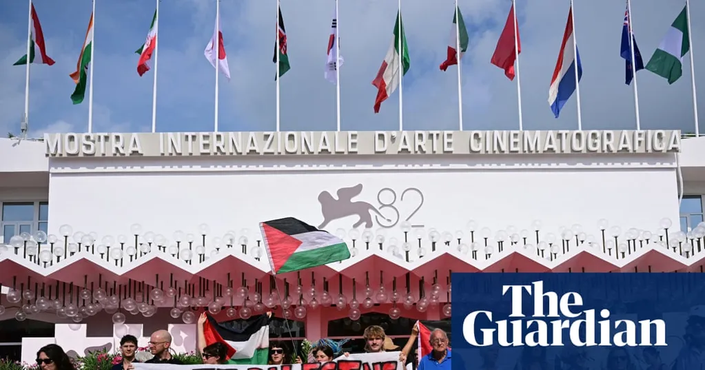 Activists hope to shift Venice film festival's focus on to crisis in Gaza