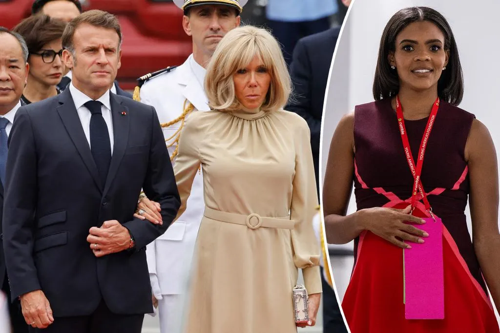 Emmanuel Macron rips Candace Owens for 'spreading false information'...