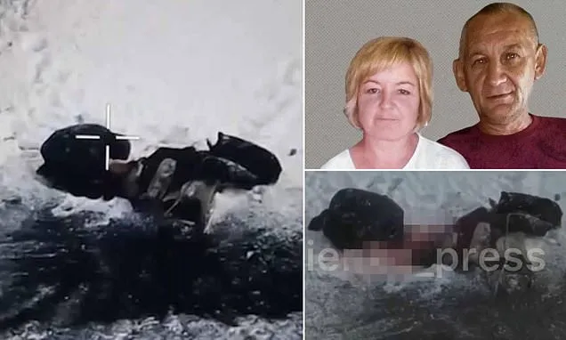 Couple slaughtered by Putin: Wife blown up then drone kills husband