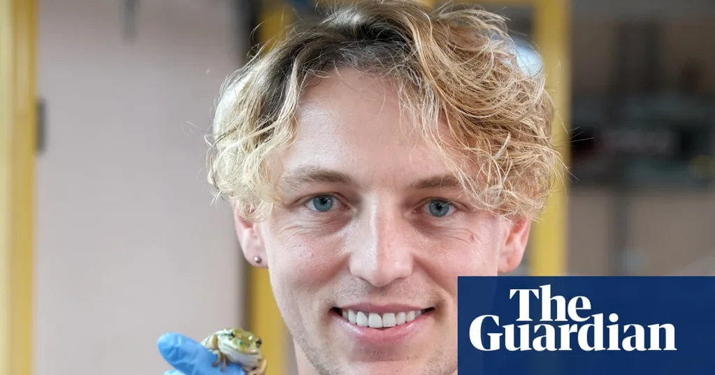 He invented mini saunas for frogs - now this biologist has big plans to save hundreds of species