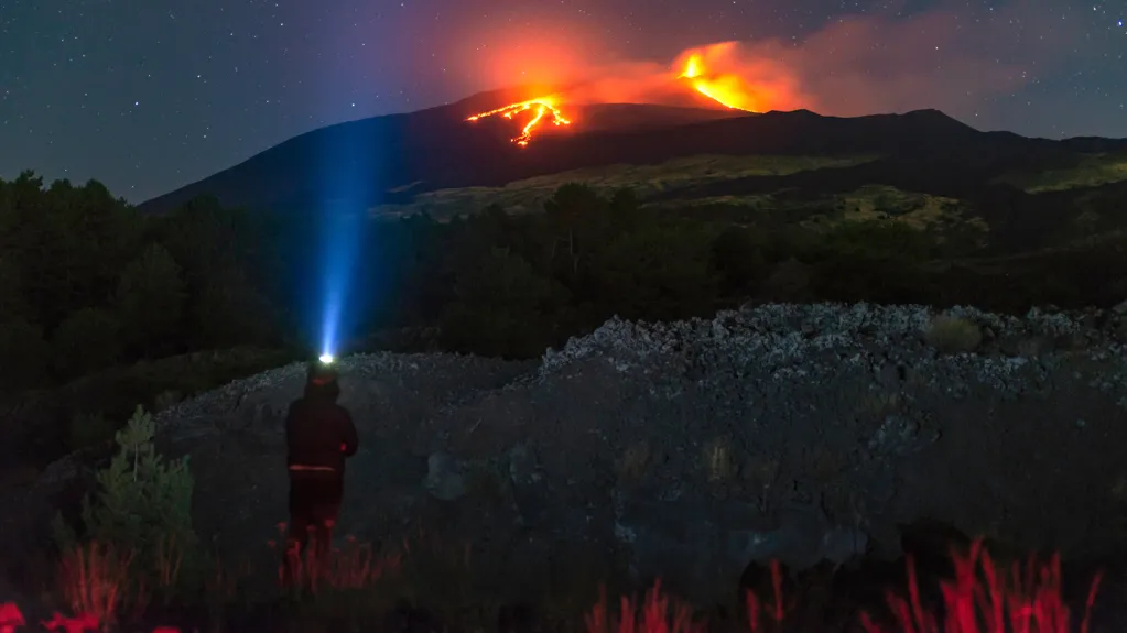 On the Slopes of Mount Etna, Where Lava and Wine Flow