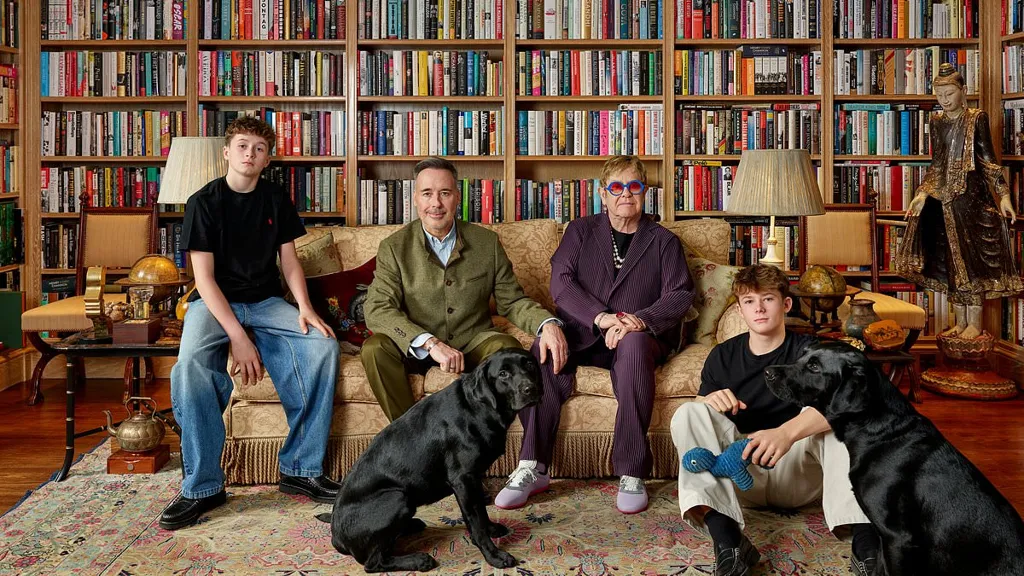 Elton John makes sweet comment about his 'pride' for sons