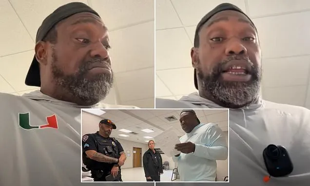 NFL great charged over wild confrontations with Florida police