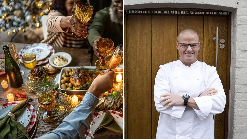 Heston Blumenthal's ten top tips for the perfect Christmas meal