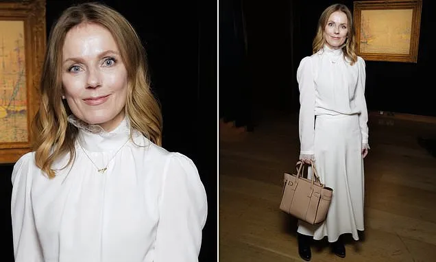 Geri Horner puts on a radiant display at Christie's London event