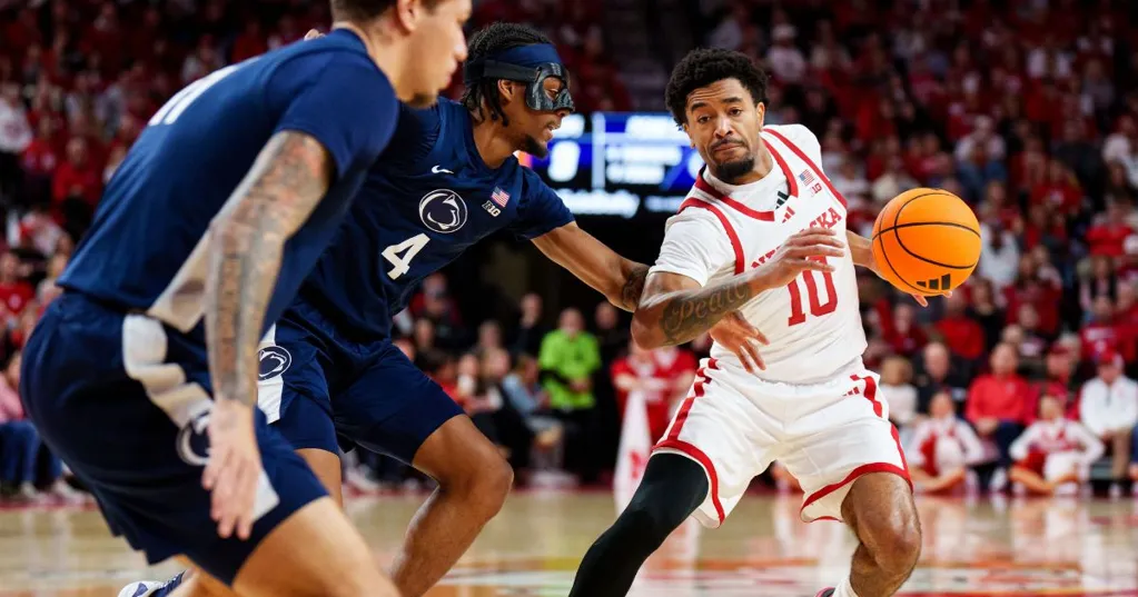 Sandfort sets new career-high as Nebraska basketball thumps Penn State