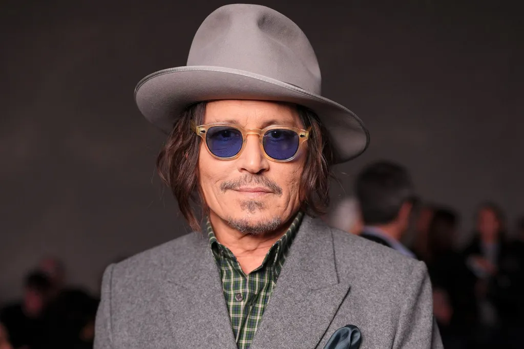 Johnny Depp Goes Casual in Jeans at Dior Show for First Paris Fashion Week Appearance in Over 30 Years