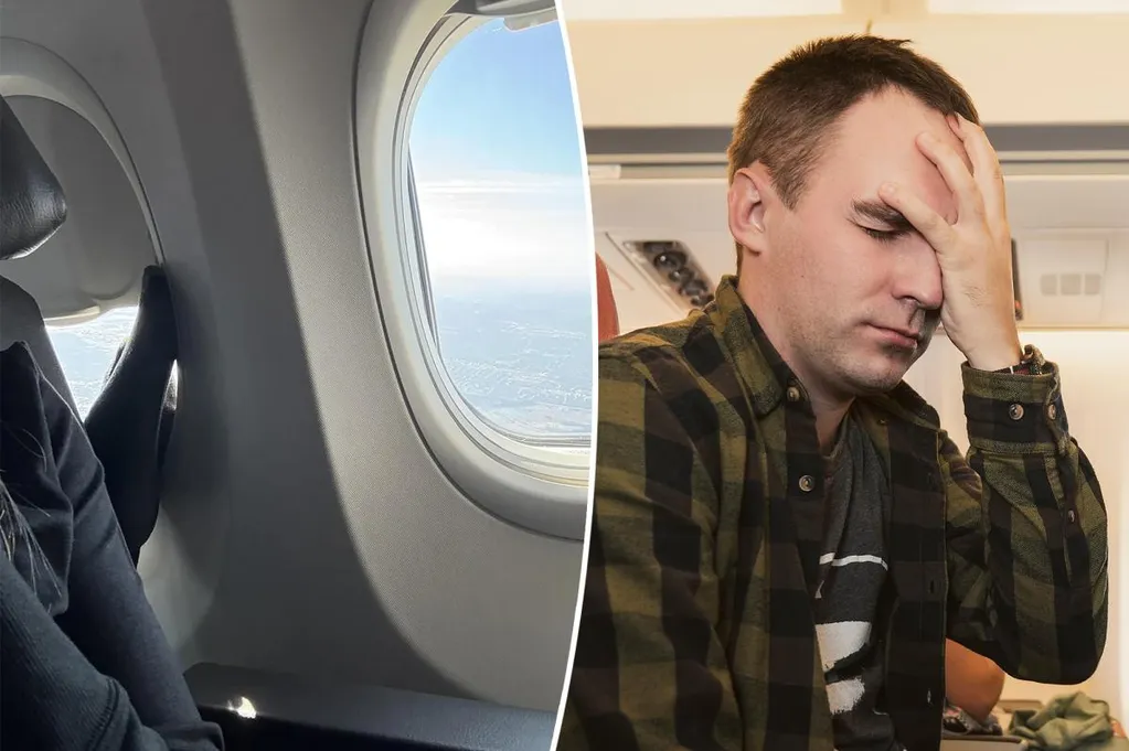First-class passenger blasted for putting feet next to seatmate's face on flight: 'Come on people!'