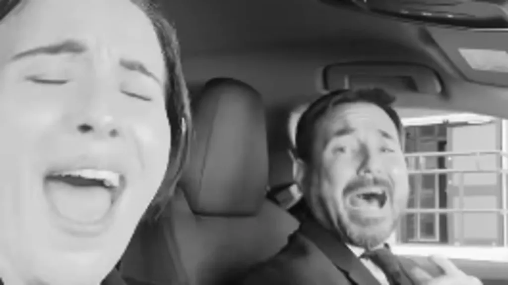 Line Of Duty 's Vicky McClure and Martin Compston enjoy a boogie