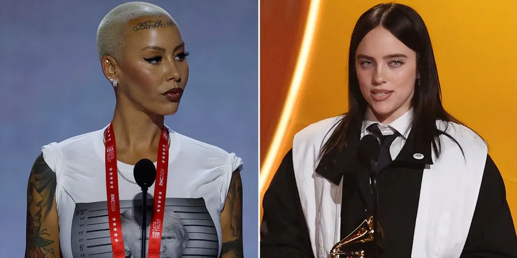 Amber Rose says Billie Eilish was duped by left-wing media after Grammy speech