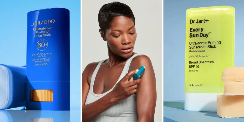 Sunscreen sticks are easy to use, but do they work as well as lotions? Experts weigh in