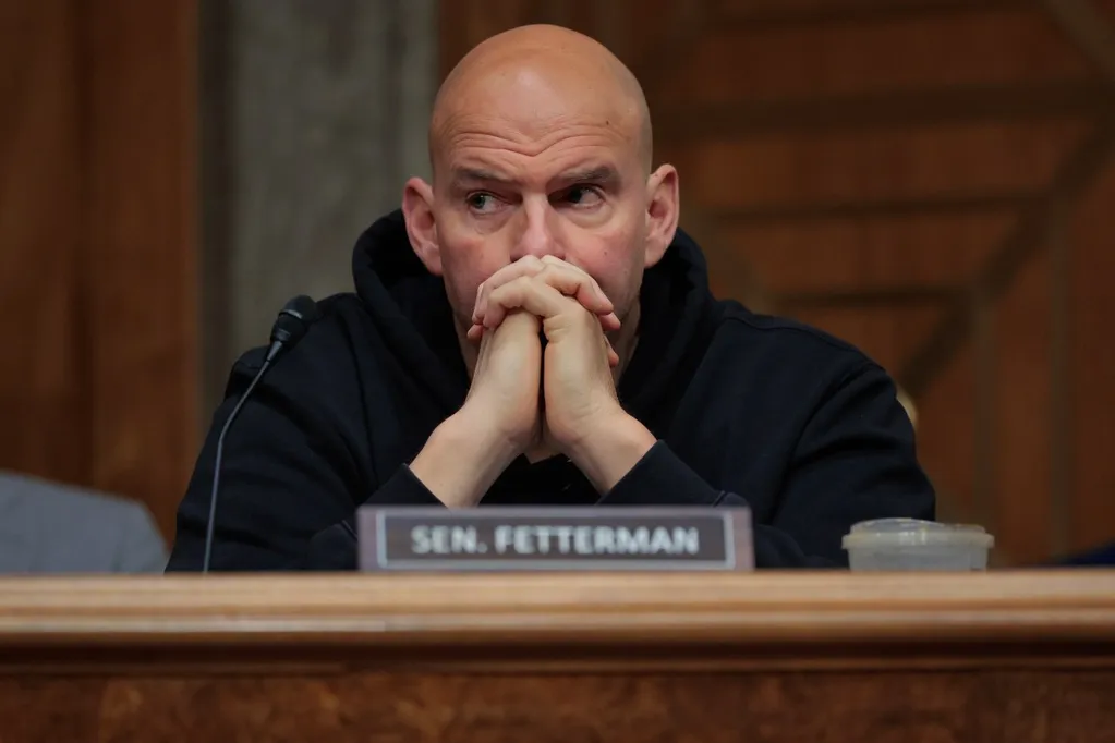 John Fetterman sparks Democratic fury with Markwayne Mullin vote