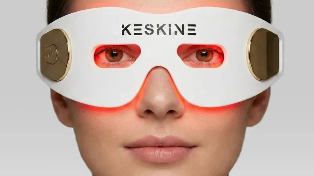 This clever LED eye mask promises to tackle wrinkles while you relax