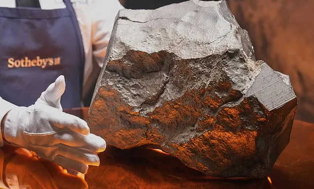 The biggest piece of Mars on Earth is going up for auction in New York