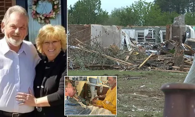 Couple both suffer injuries as tornado ripped through their home