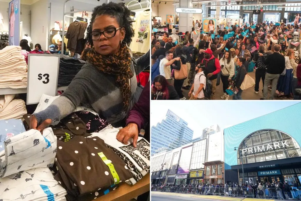 New Yorkers go wild for bargain fast-fashion megastore opening  --  as affordability crisis spirals