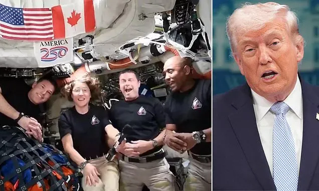 Trump delights Artemis II astronaut with praise from sports legend