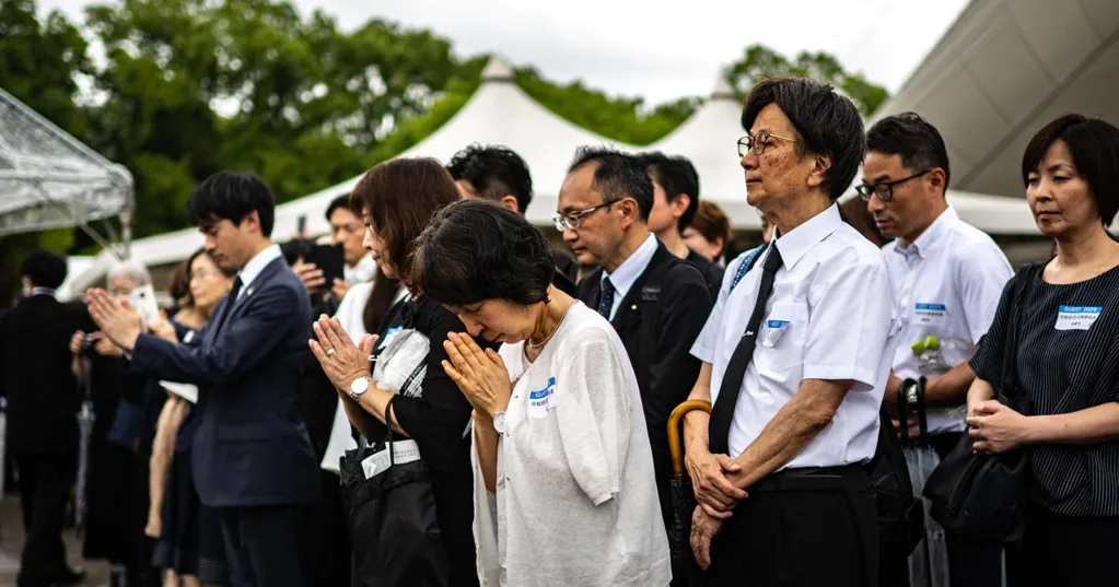 Nagasaki Marks 80th Anniversary Of U.S. Atomic Bomb Attack