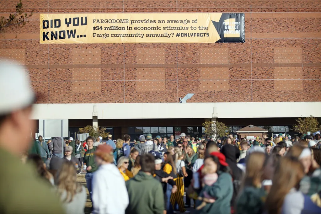 Sales tax to improve Fargodome unlikely to pass, lodging tax increase tilts toward approval