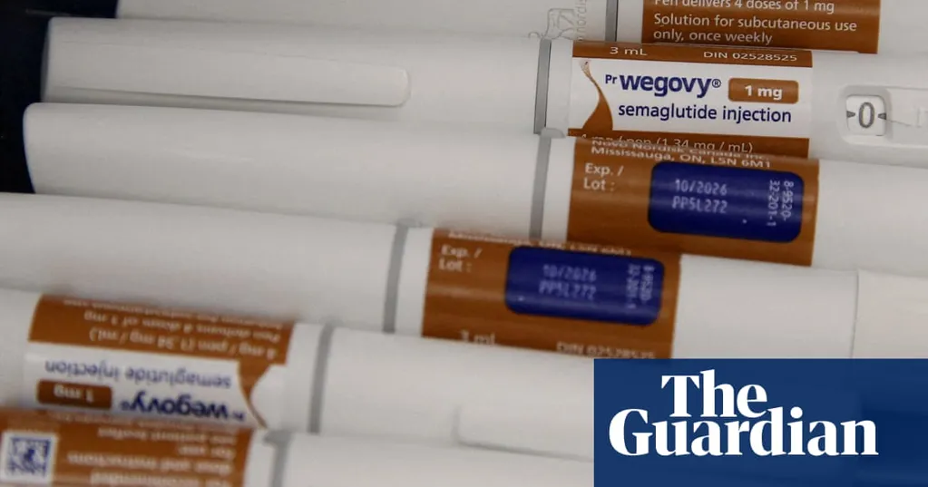 Weight loss jabs may achieve less drastic results outside trials, study suggests