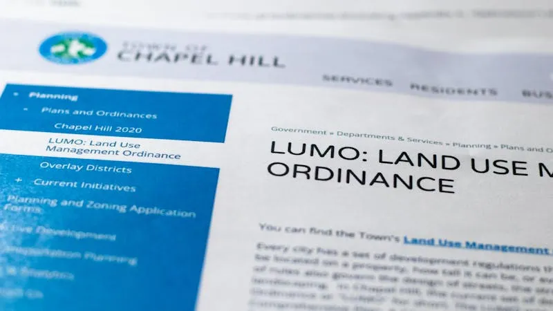 Chapel Hill Town Council rejects Land Use Management Ordinance amendments
