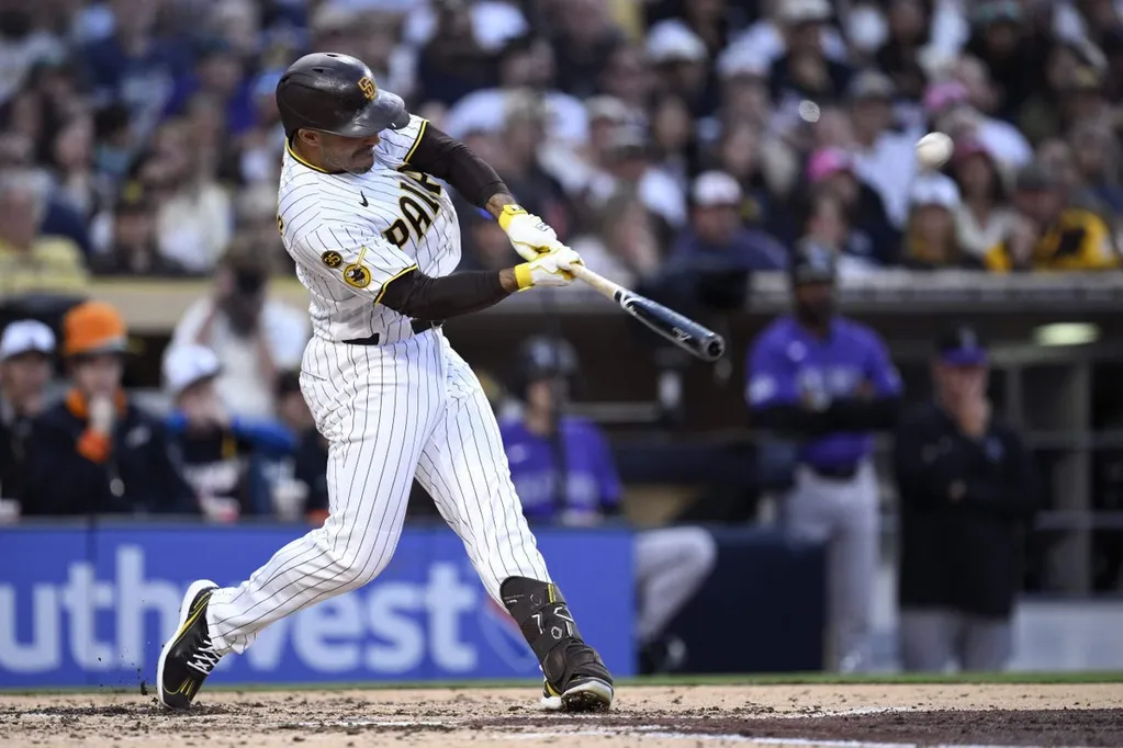 Ramón Laureano is shorter this season. The Padres outfielder also might be better than ever