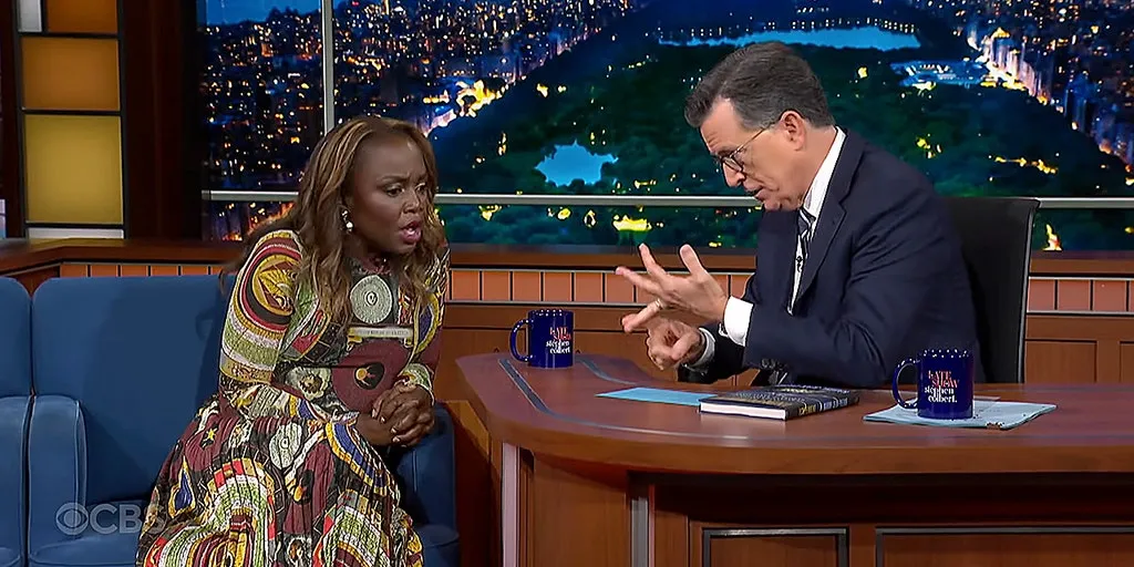 Stephen Colbert and Karine Jean-Pierre clash over Biden's mental acuity, accusations president was betrayed