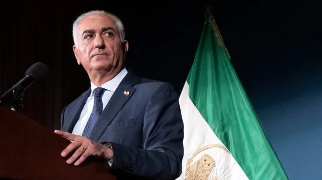 Iran's exiled crown prince says he's been in contact with Trump administration