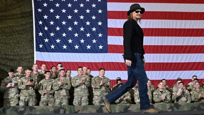 Kid Rock Flies in Army Apache Helicopter With Pete Hegseth Weeks After Flights Near His Home Drew Scrutiny | 🎥 LatestLY
