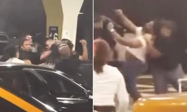 Hair-pulling brawl involving men AND women erupts at Miami Airport