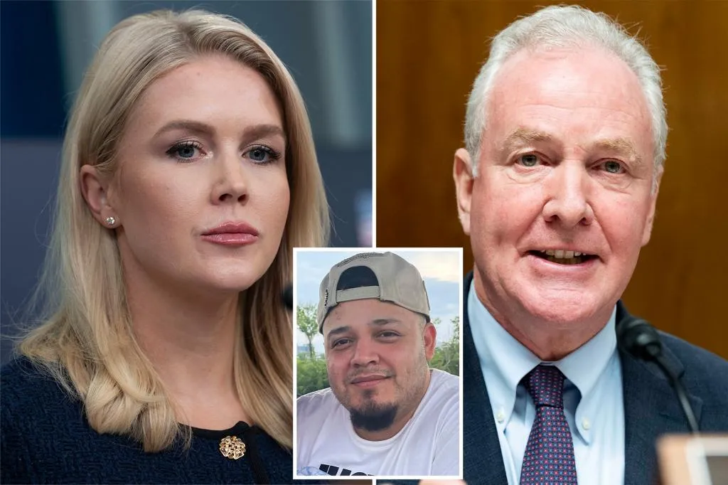Karoline Leavitt rips Van Hollen, media for portrayal of Kilmar...