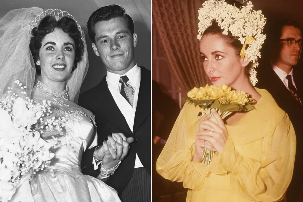 See All 8 of Elizabeth Taylor's Wedding Dresses