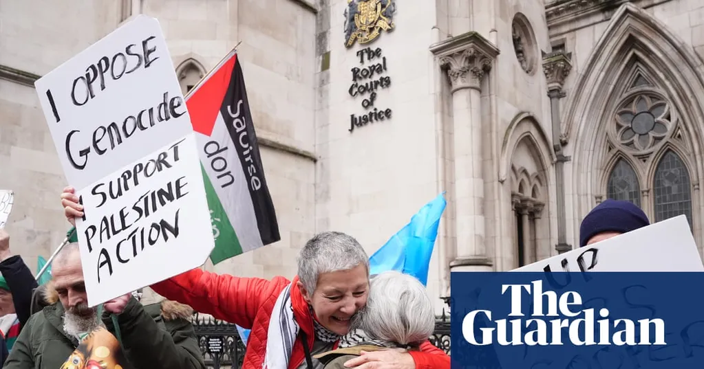 Palestine Action ban created 'culture of fear', UK appeal court hears
