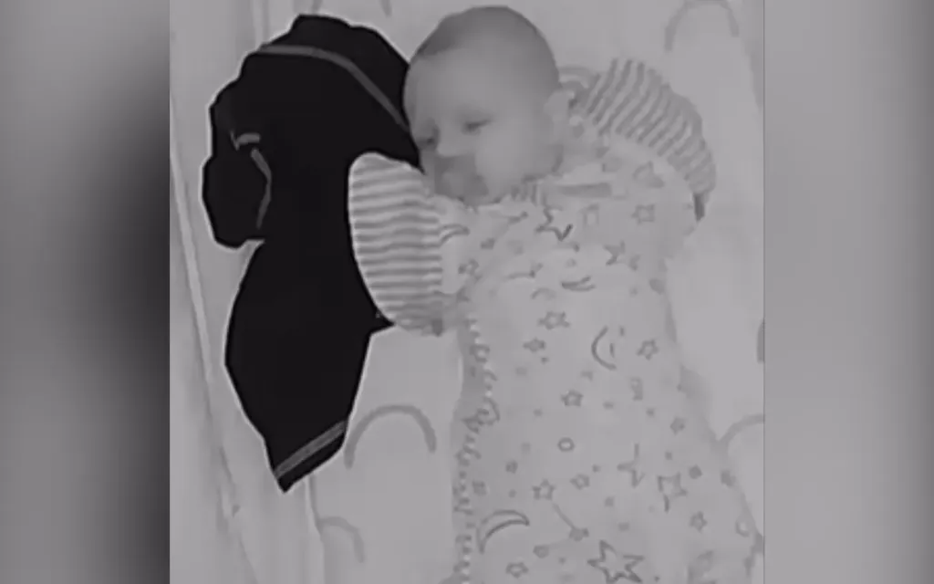 Mom gets son to sleep, feels 