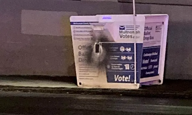 Hundreds of ballots are destroyed after fires are set in ballot...