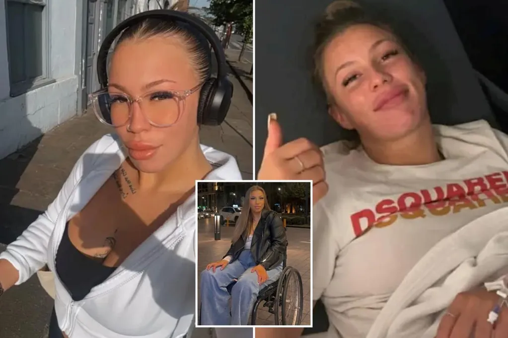 Teen left paralyzed after her severe 'back ache' was sign of rare spinal stroke