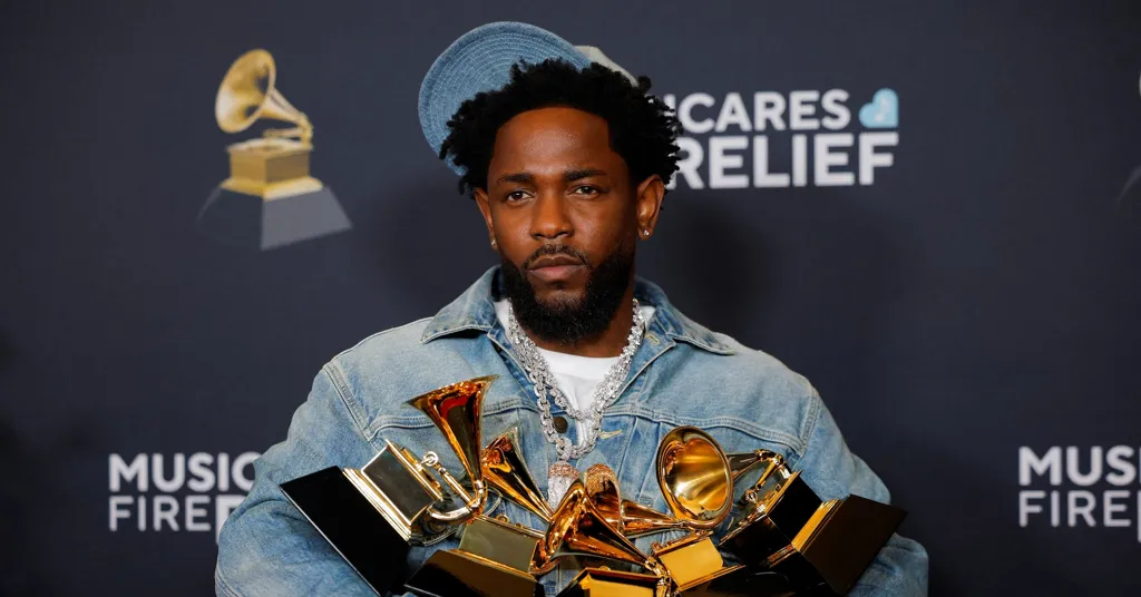 Rapper Kendrick Lamar lands the biggest wins at the 2025 BET Awards