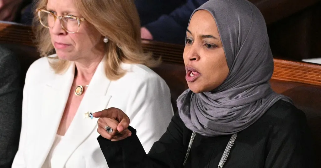 Rep. Ilhan Omar yells 