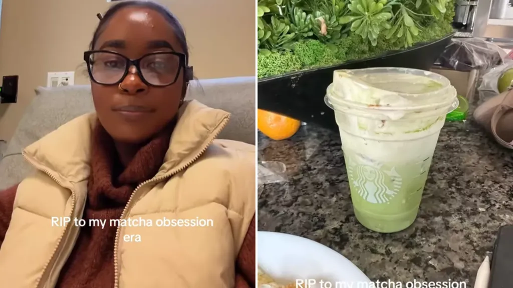 Woman drinks matcha every week, shock over why she ends up in hospital